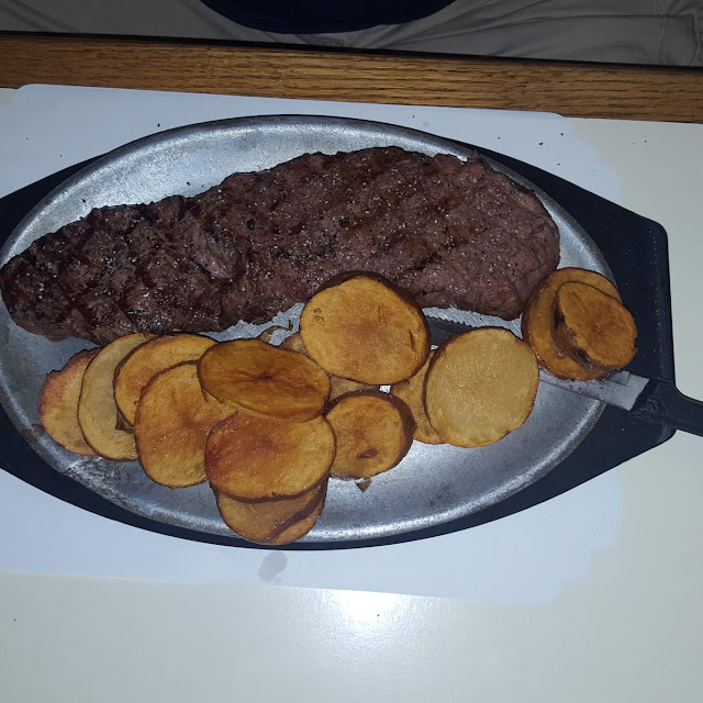 Steak Dinner with House Fries