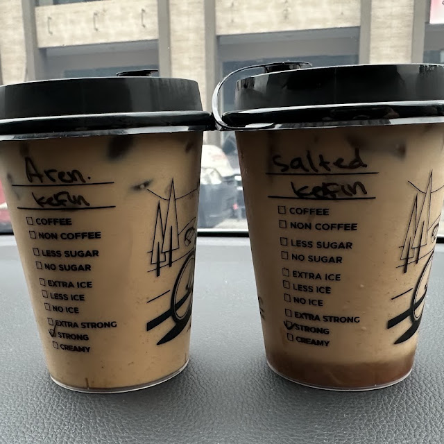 Kopi Susu Gila Aren Kopi Susu Salted Caramel