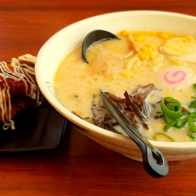Chicken Ramen with Katsu Chicken Sticks