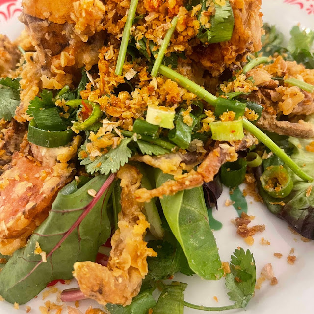 Soft Shell Crab Salad