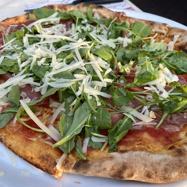Pizza Crudo Crudo Grana