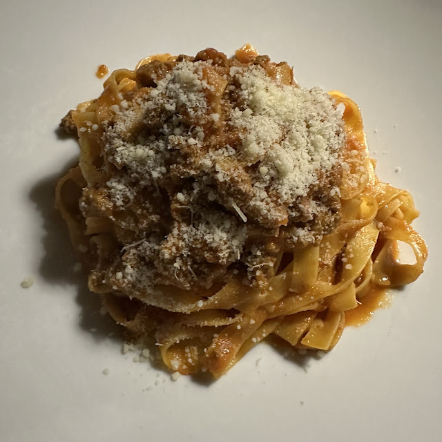 Fettuccine Bolognese