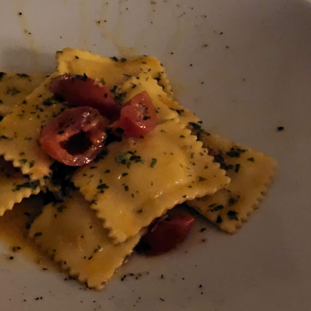 Ravioli with Meat Sauce