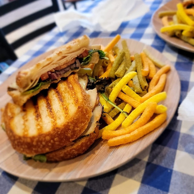 Turkey Panini Sandwiche