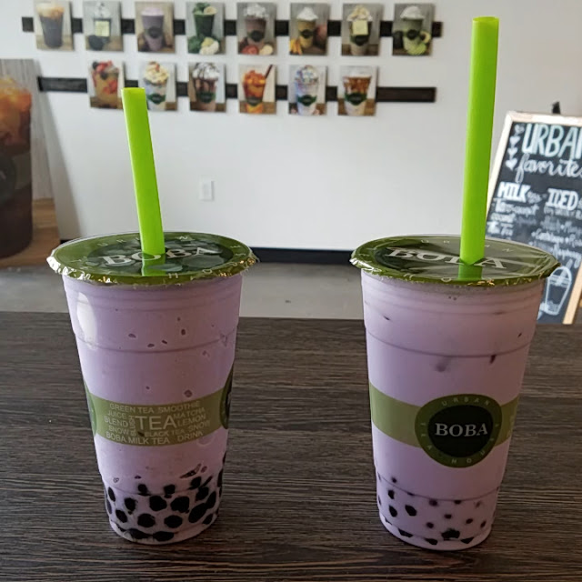 Taro Boba Milk Tea