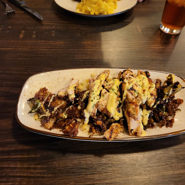 Chicken and Brussels