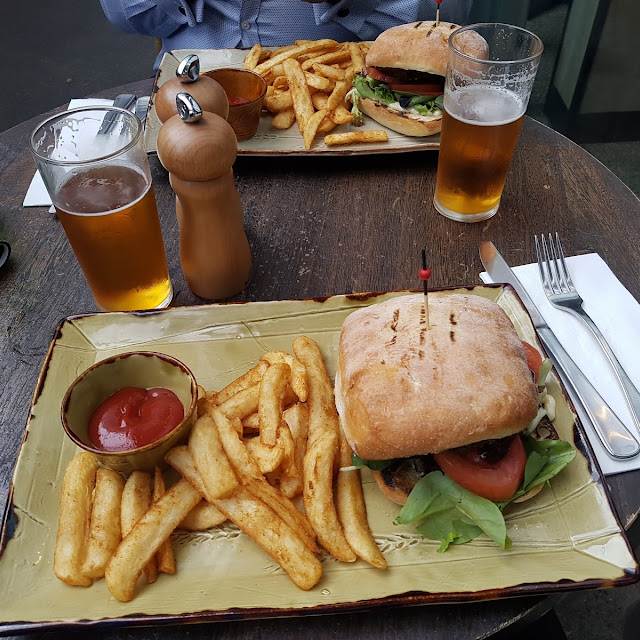 Paddock Burger and Fries