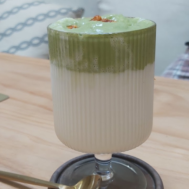 Dalgona Matcha