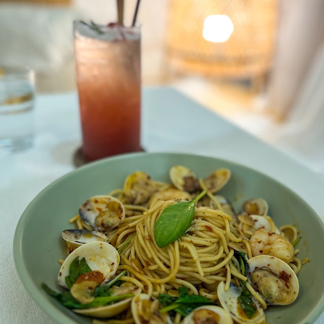 King Prawn & Clam Aglio Olio