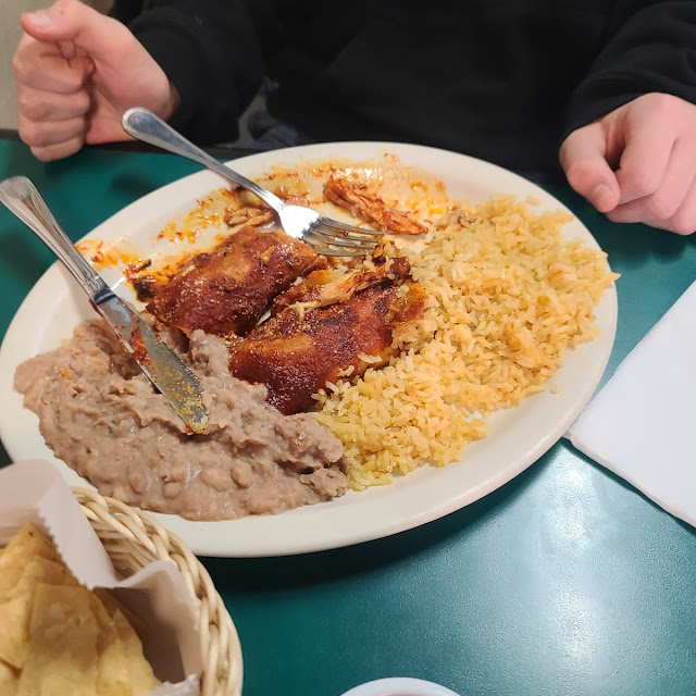Red Enchiladas