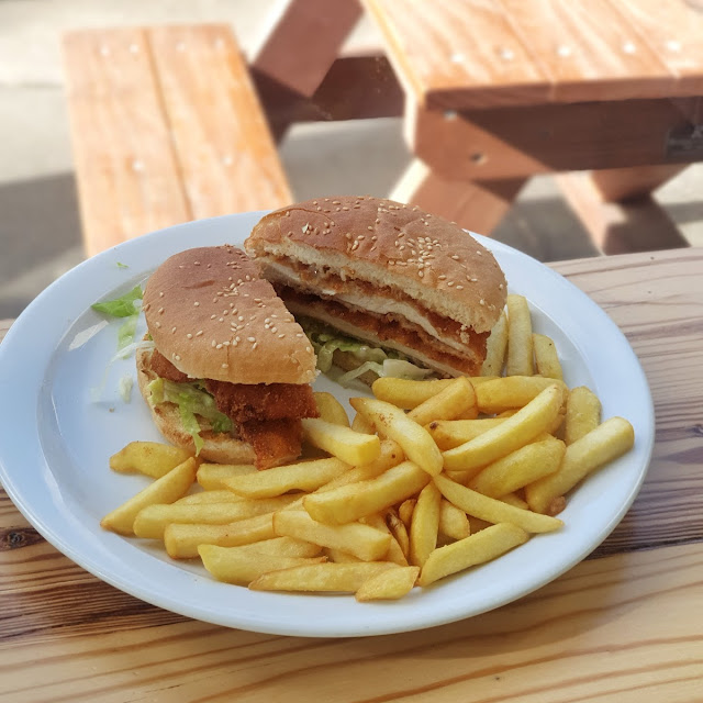 Chicken Schnitzel Burger