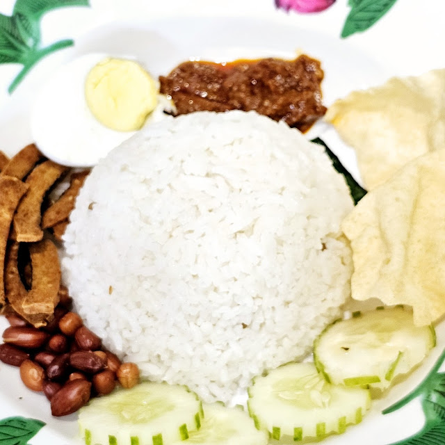 Vege Chicken Nasi Lemak
