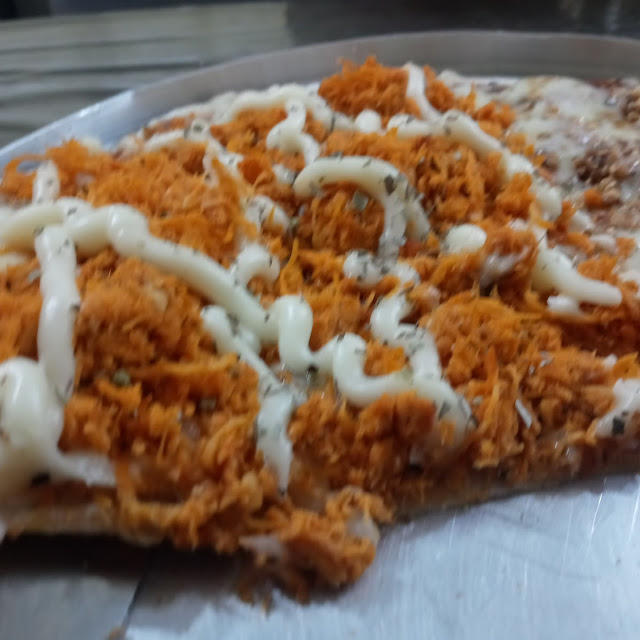 Pizza de Frango Com Catupiry