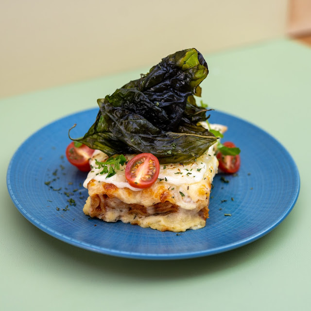 Eggplant & Mushroom Lasagna