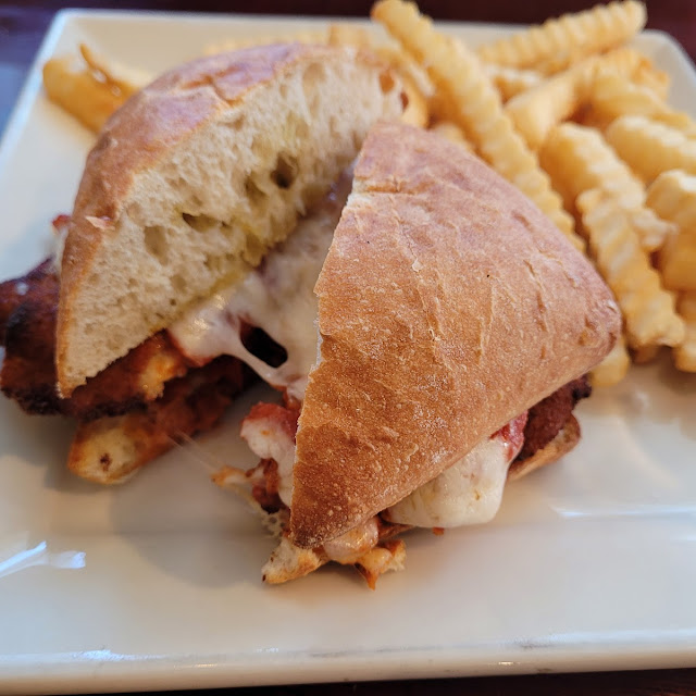 Chicken Parmigiana Panini