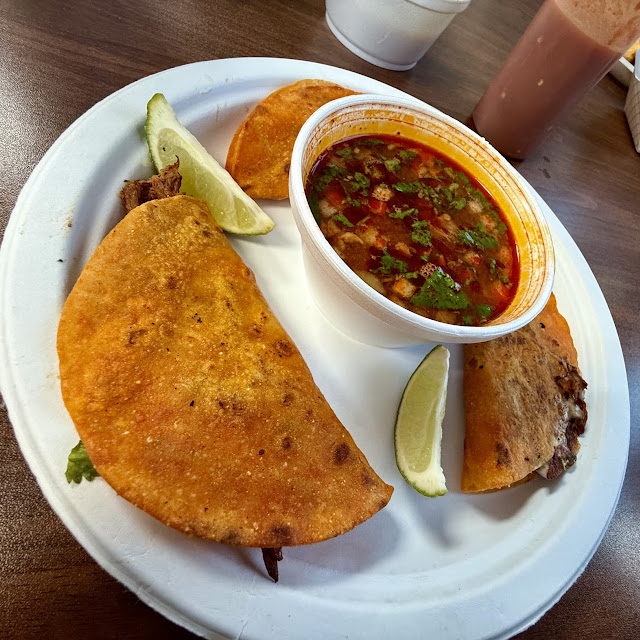 Birria Tacos with Consommé