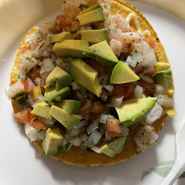 Shrimp Ceviche Plate