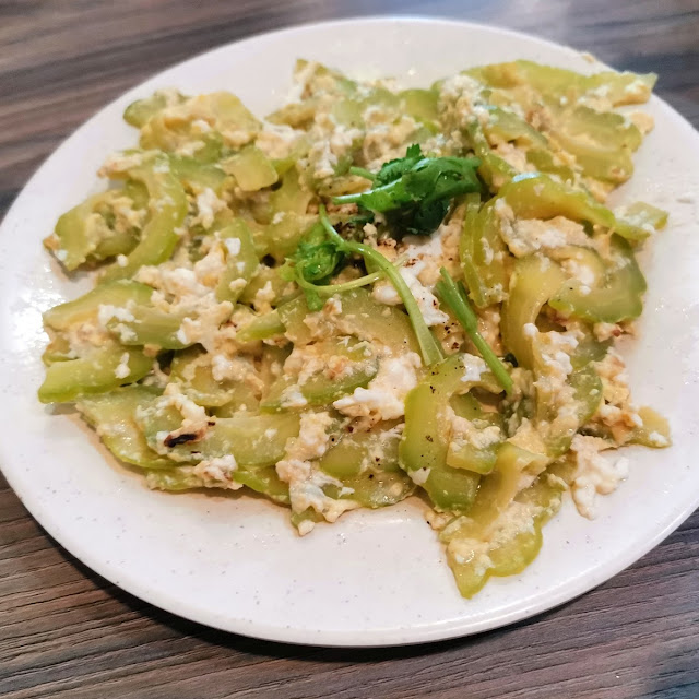 Bitter Gourd with Scrambled Egg