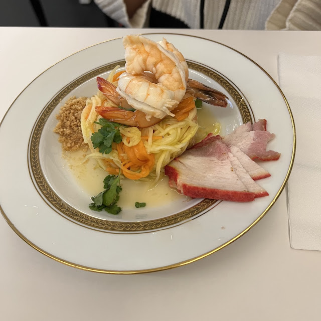 Salat with Shrimps