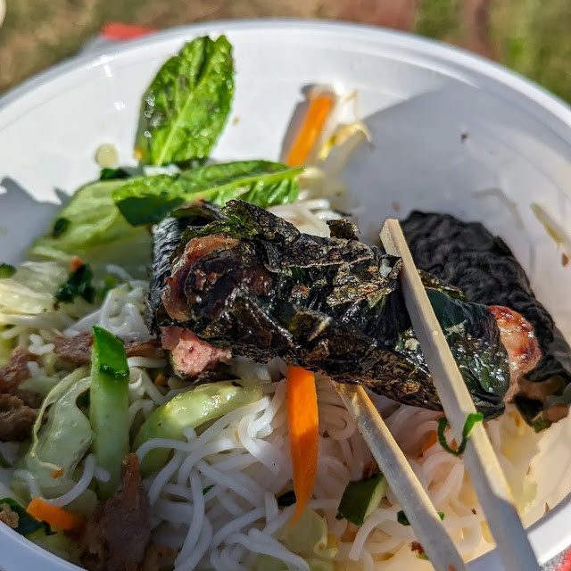 Beef Betel Leaves Vermicelli - Bun Bo La Lot