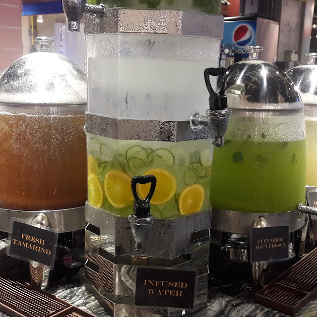 L-R Fresh Tamaraind Ingused Water Cucumber Aguafresca