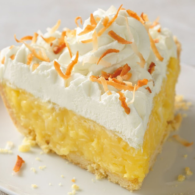 Coconut Cream Pie Slice