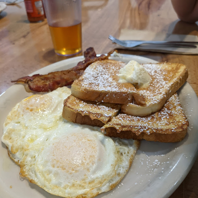 Eggs Toast and Bacon