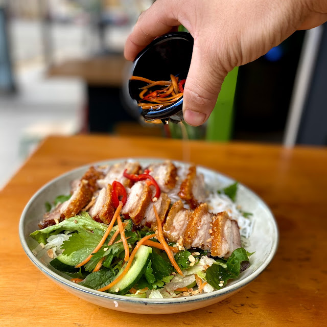 Crispy Pork Belly Vermicelli Noodles