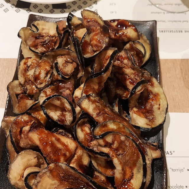 Eggplant Chips with a Bit of Honey