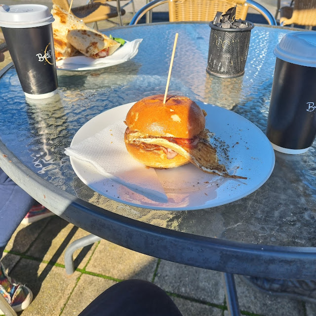 Egg and Bacon Roll