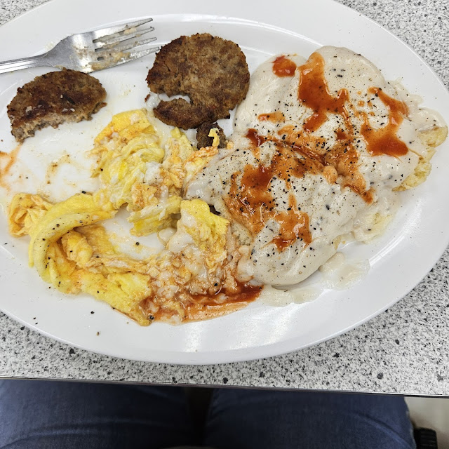 Two Eggs with Sausage