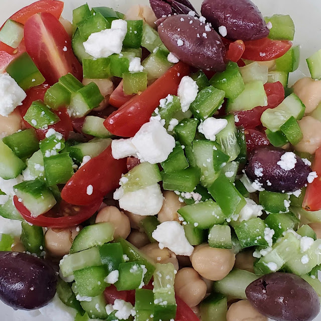 Greek Chickpea Salad