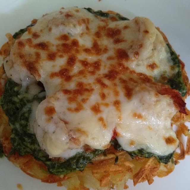 Rosti Spinach Benedictine