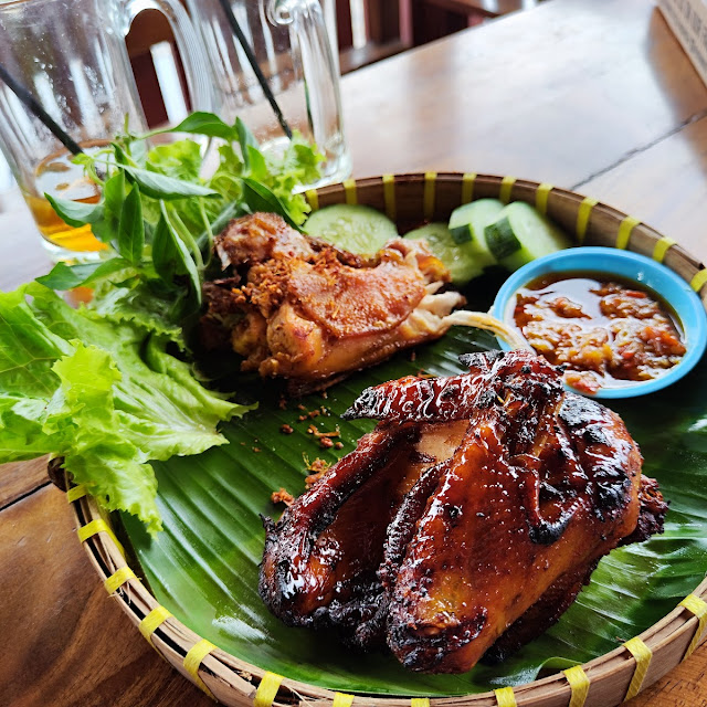 Ayam Bakar and Ayam Goreng