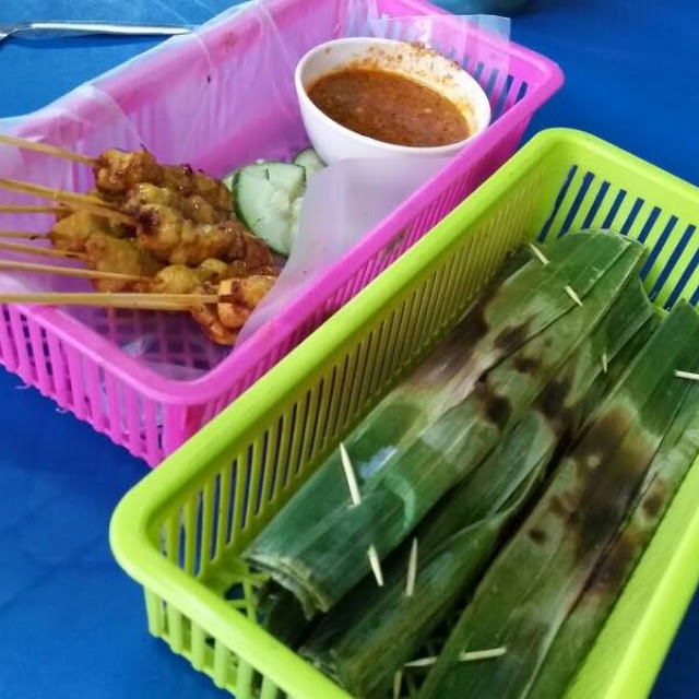 Satay and Otak Otak