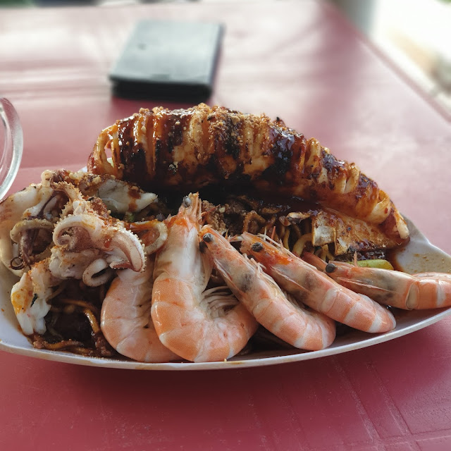 Mee Sotong Bakar