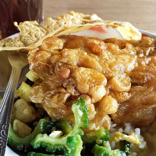 Telur Crispy Sayur Pare