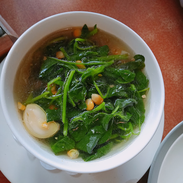 Spinach Corn Soup