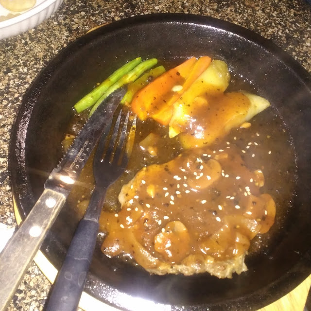 Beef Steak Black Paper