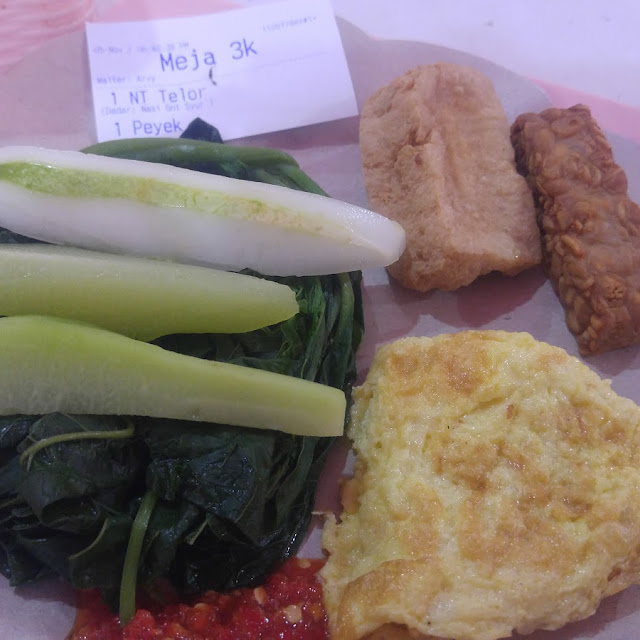 Temping Telur Dadar