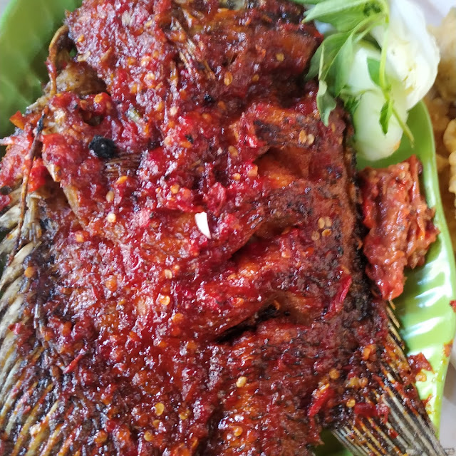 Gurame Bakar Pedas Manis