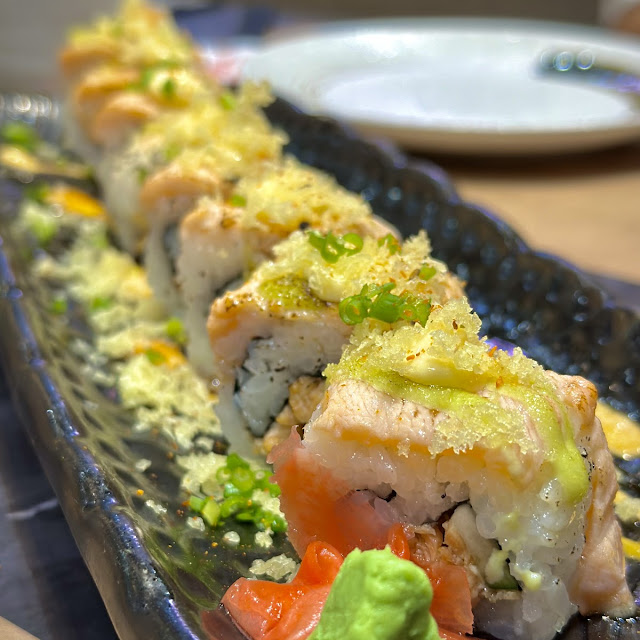 Salmon Aburi