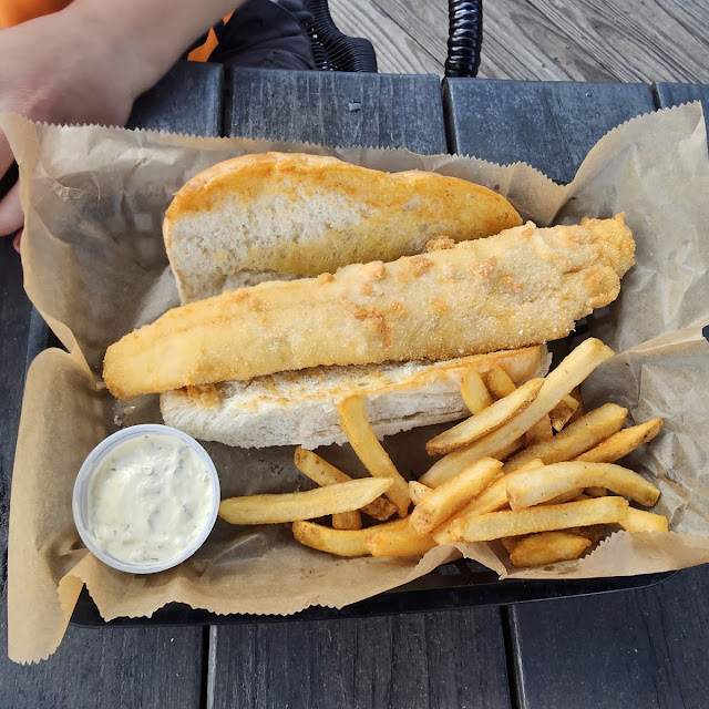 Walleye Sandwich