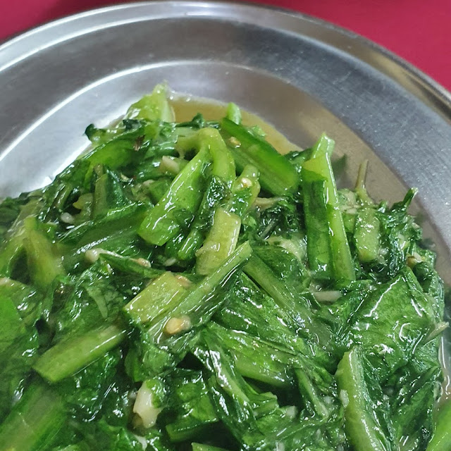 小虾炒油麦