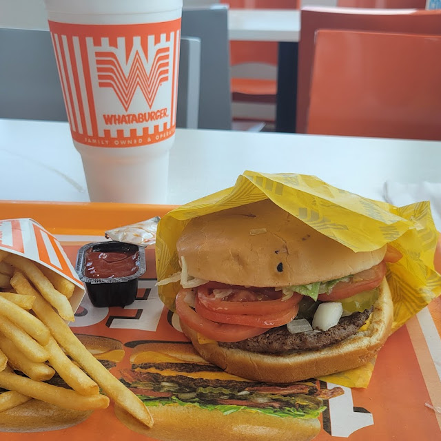 Whataburger Double Meat Whatameal with Extra Tomato and Onions