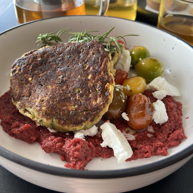 Pea and Corn Fritters