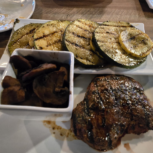 Steak and Grilled Veggies