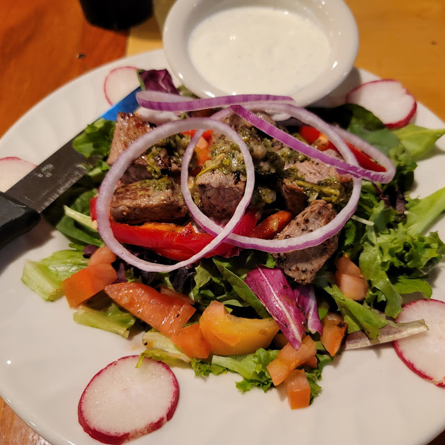The White Horse Steak Salad