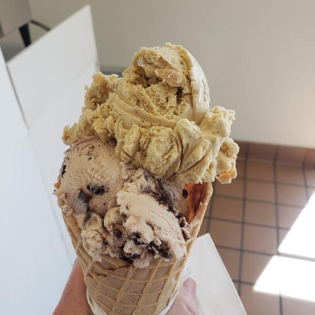 Double Dip Ice Cream Waffle Cone