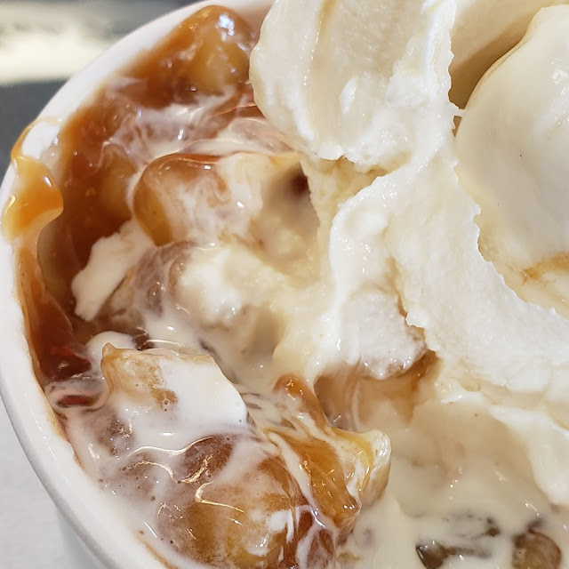 Vanilla Ice Cream with Apple Pie